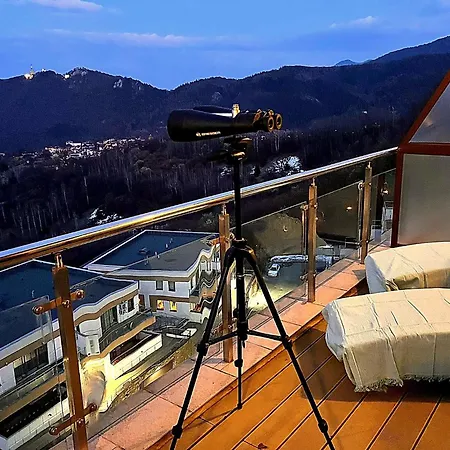 Apartament Panoramic Loft-large Terrace-free Garage Brașov