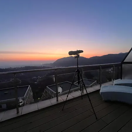 דירה Panoramic Loft-large Terrace-free Garage בראשוב