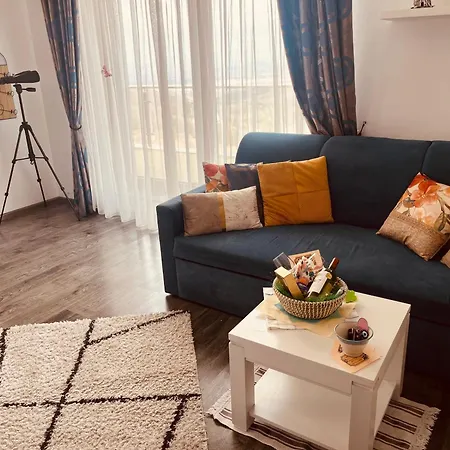 Panoramic Loft-large Terrace-free Garage براشوف