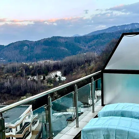 Panoramic Loft-large Terrace-free Garage براشوف