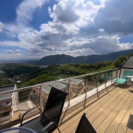 شقة Panoramic Loft-large Terrace-free Garage