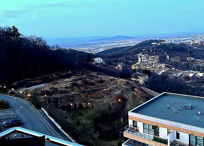 Panoramic Loft-large Terrace-free Garage דירה *