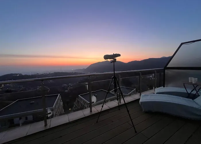 דירה Panoramic Loft-large Terrace-free Garage בראשוב